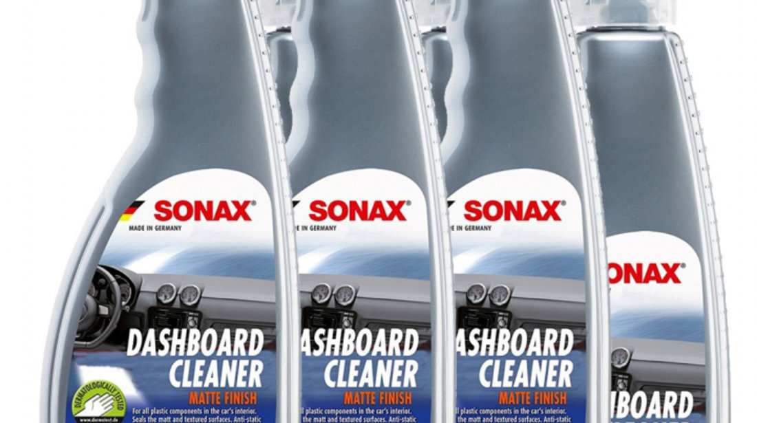 Set 6 Buc Sonax Xtreme Cockpit Cleaner Matt Finish Solutie Curatat Bord Efect Mat 500ML 283241