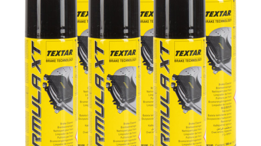Set 6 Buc Textar Formula XT Spray Curatat Frana / Ambreiaj 500ML 96000200