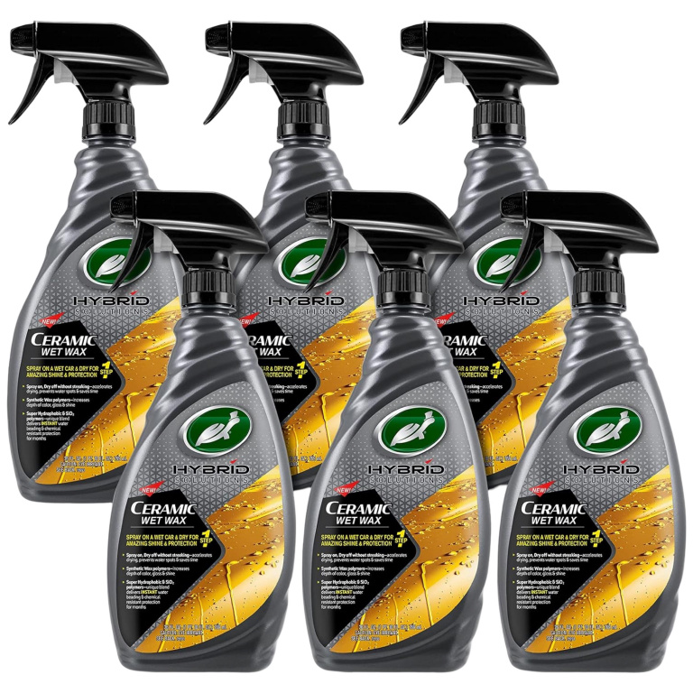 Set 6 Buc Turtle Wax Hybrid Solutions Ceara Auto Lichida Ceramic Wet Wax 500ML TW FG53593