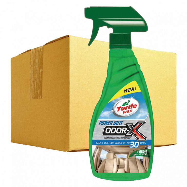Set 6 Buc Turtle Wax Odorizant Pulverizator Power Out Odor-X 500ML TW FG52744