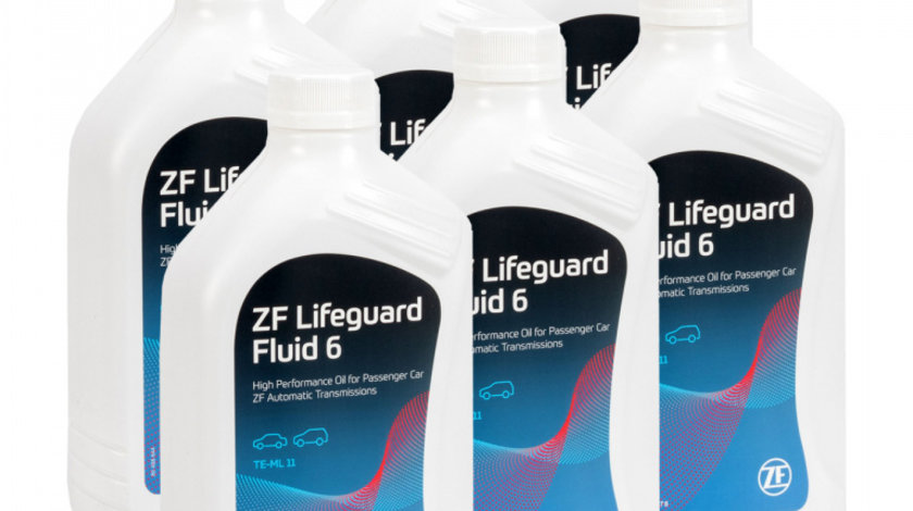 Set 6 Buc Ulei Cutie Viteze Automata Zf Lifeguard Fluid 6 1L S671.090.255