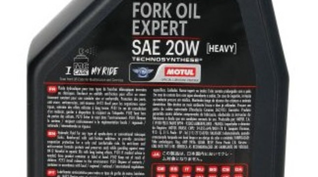 Set 6 Buc Ulei Furca Motul Fork Oil Expert 20W Heavy 1L 105928