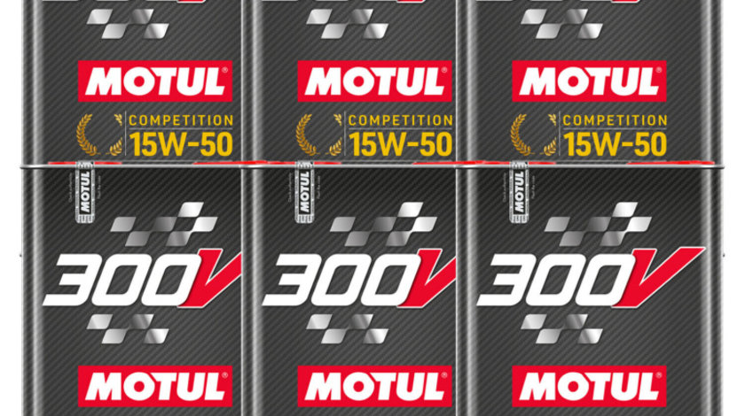 Set 6 Buc Ulei Motor Motul 300V Competition Ester Core® Technology 15W-50 5L 110861