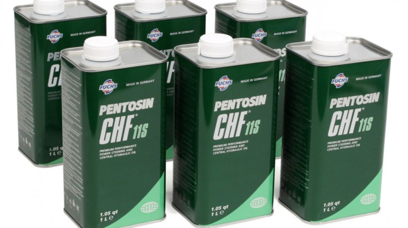 Set 6 Buc Ulei Servodirectie Oe Bmw Fuchs Pentosin Titan CHF 11S Verde 1L 83290429576