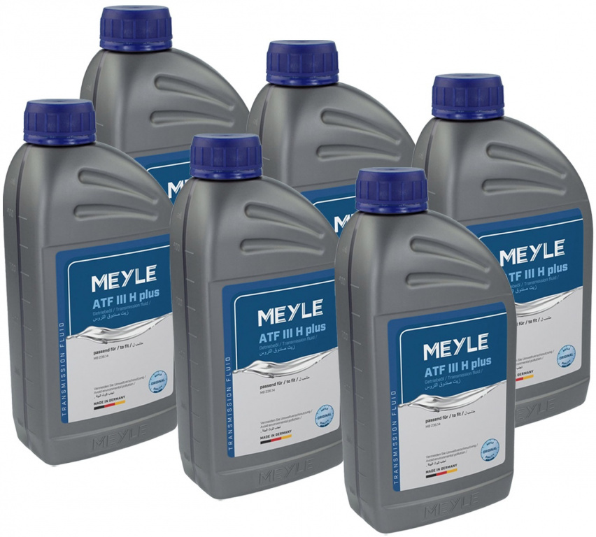 Set 6 Buc Ulei Transmisie Automata Meyle ATF III H Plus MB 236.14 1L 014 019 2800