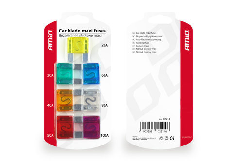 Set 7 Buc Sigurante Fuzibile Maxi Blade Amio 02214