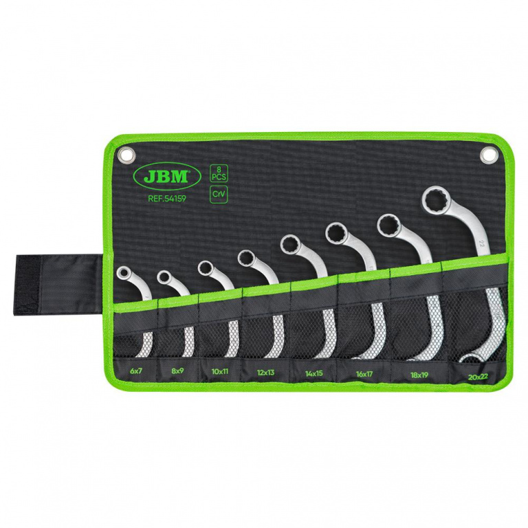 Set 8 Buc Cheie Inelare Semiluna Jbm 54159