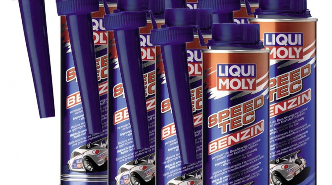 Set 8 Buc Liqui Moly Aditiv Benzina Speed Tec 250ML 3720