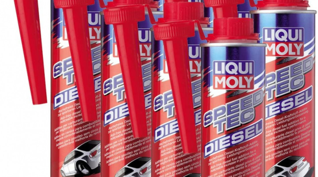 Set 8 Buc Liqui Moly Aditiv Motorina Diesel Speed Tec 250ML 3722