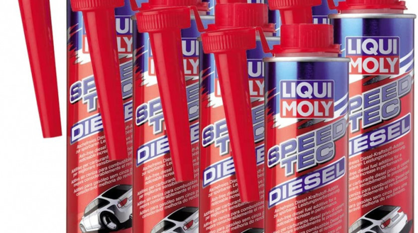 Set 8 Buc Liqui Moly Aditiv Motorina Diesel Speed Tec 250ML 3722