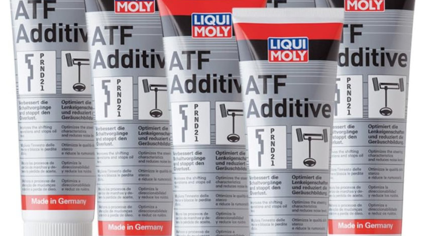 Set 8 Buc Liqui Moly ATF Additive Aditiv Ulei Pentru Cutie De Viteza Automata Si Servodirectie 250ML 5135