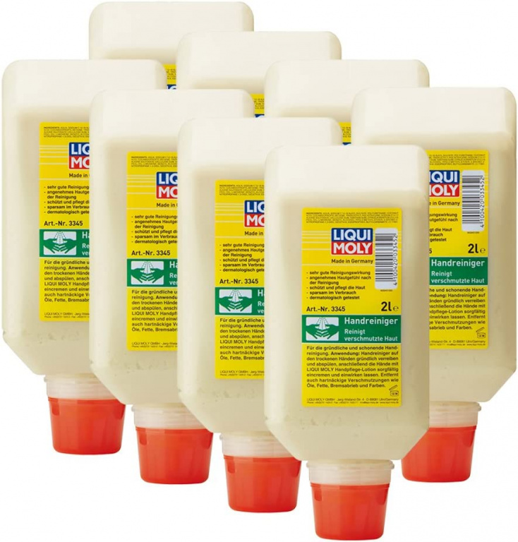 Set 8 Buc Liqui Moly Lotiune Pentru Spalare Maini (Sapun) 2L 3345
