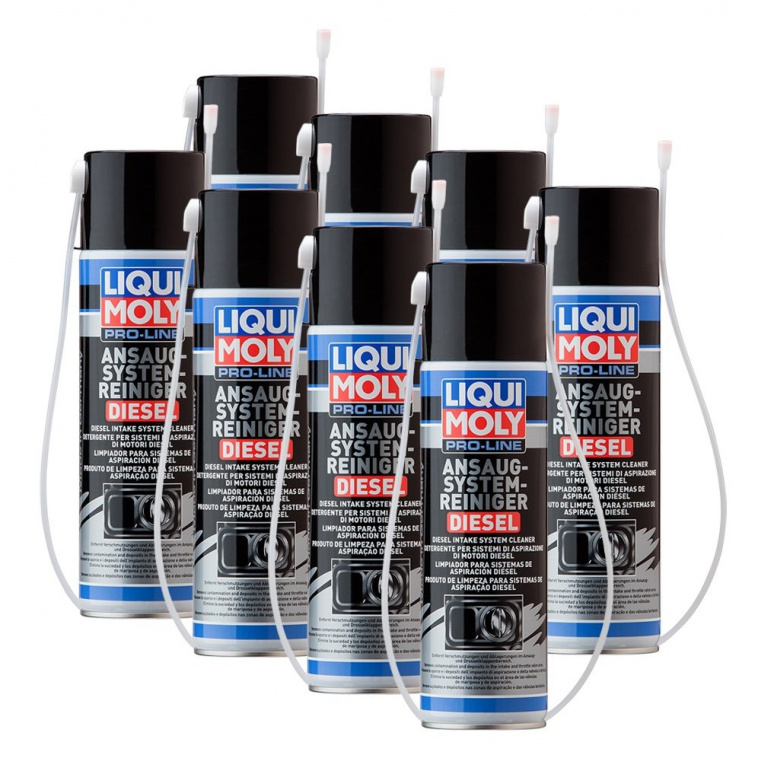 Set 8 Buc Liqui Moly Solutie Curatat Admisie Motor Diesel 400ML 5168