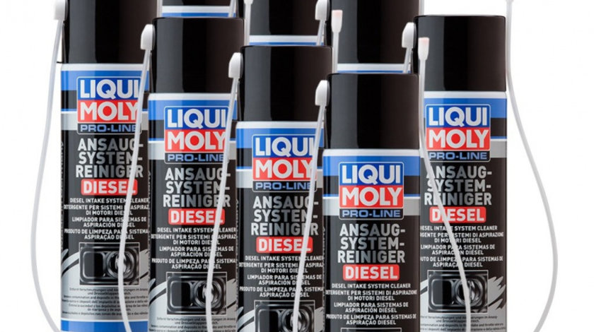 Set 8 Buc Liqui Moly Solutie Curatat Admisie Motor Diesel 400ML 5168