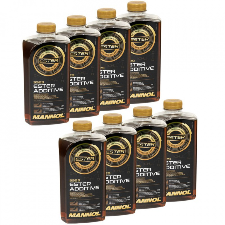 Set 8 Buc Mannol Ester Additive Aditiv Ulei Motor 1L 9929
