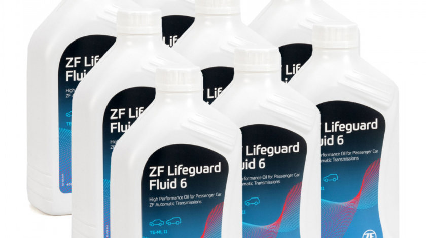 Set 8 Buc Ulei Cutie Viteze Automata Zf Lifeguard Fluid 6 1L S671.090.255