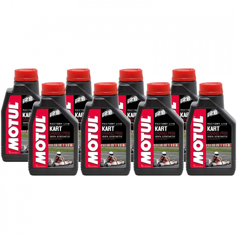 Set 8 Buc Ulei Motor Kart Motul Kart Grand Prix 2T 1L 105884