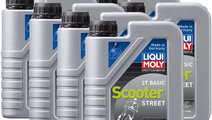 Set 8 Buc Ulei Motor Liqui Moly Motorbike 2T Basic...