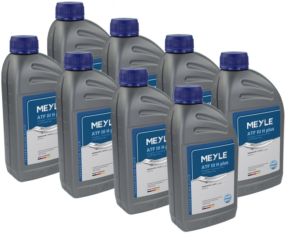 Set 8 Buc Ulei Transmisie Automata Meyle ATF III H Plus MB 236.14 1L 014 019 2800