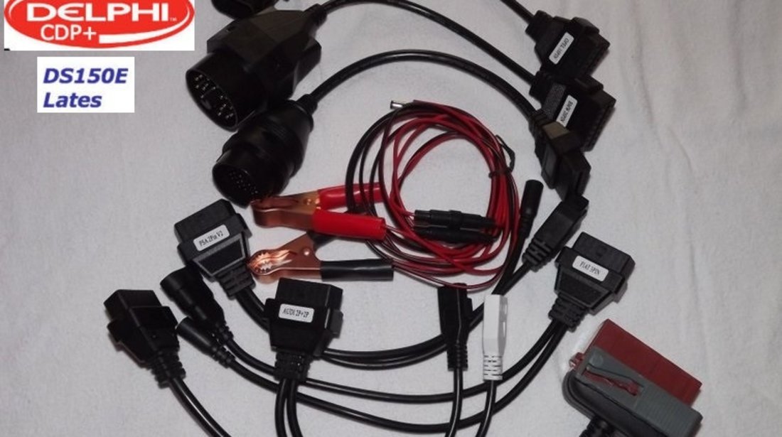 Set 8 cabluri adaptoare OBD2 Autocom Delphi tester multimarca turisme