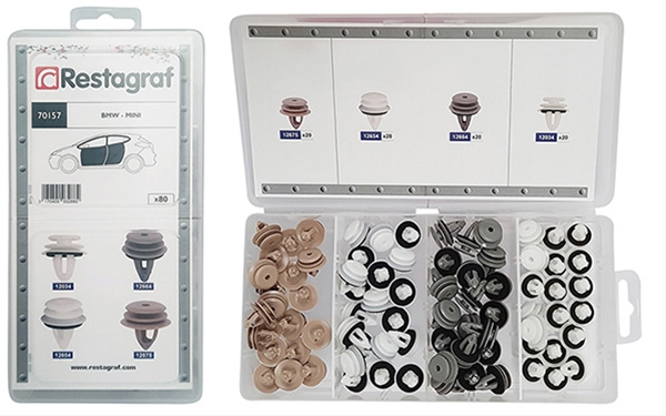 Set 80 Buc Agrafe Restagraf Bmw 70157