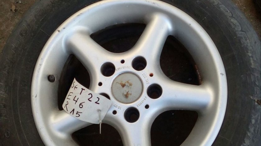 Set 8041 - Jante BMW Seria 3 (E46) , 205/65 R15 94H, 7Jx15H2, 5x120