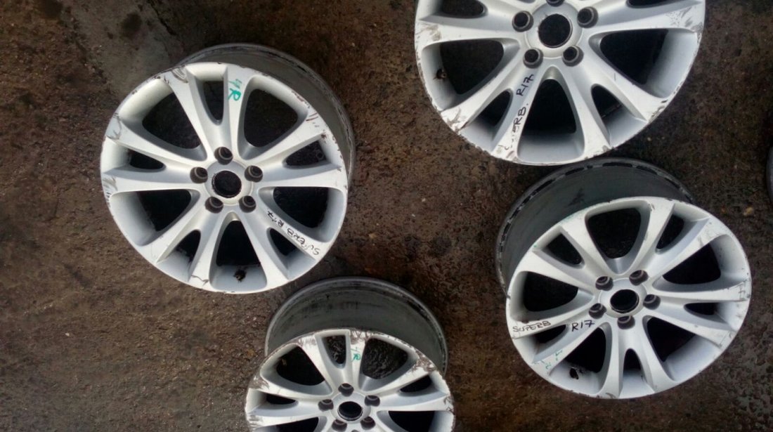 Set 8048 - Jante aliaj SKODA SUPERB , R17 , 7.5Jx17 H2 ET 49, 5x112