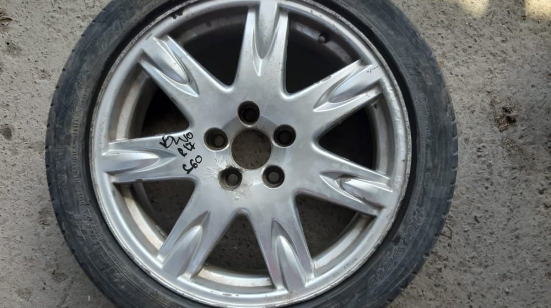 Set 8072 - Jante aliaj Volvo S60  , 7Jx17 ET49  , R17 225/45 , 5x108