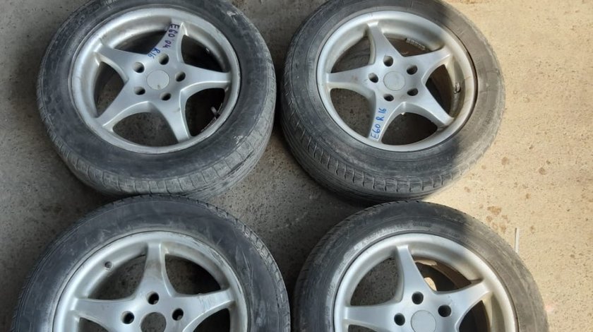 Set 8074 - Jante aliaj Bmw E60 , 7Jx16 ET20 , R16 225/55 , 5x120