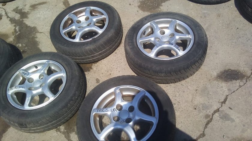 Set 8077 - Jante aliaj Toyota Yaris, 175/65 R14, 5 1/2jx14h2, 4 x100