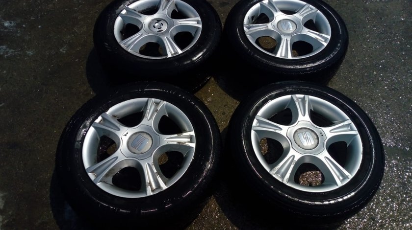 Set 8085 - Jante aliaj Seat Ibiza 6L,185 65 r15,6jx15h2 et43, 5x100