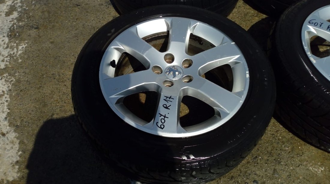 Set 8089 - Jante aliaj PEUGEOT 607 225 50 r17, 7.5jx17ch5-45,5x108