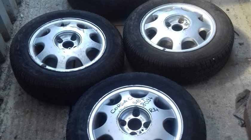 Set 8094 - Jante aliaj Opel Corsa C, 5 1.2jx14 - et49, 4x100, 175/65 R14