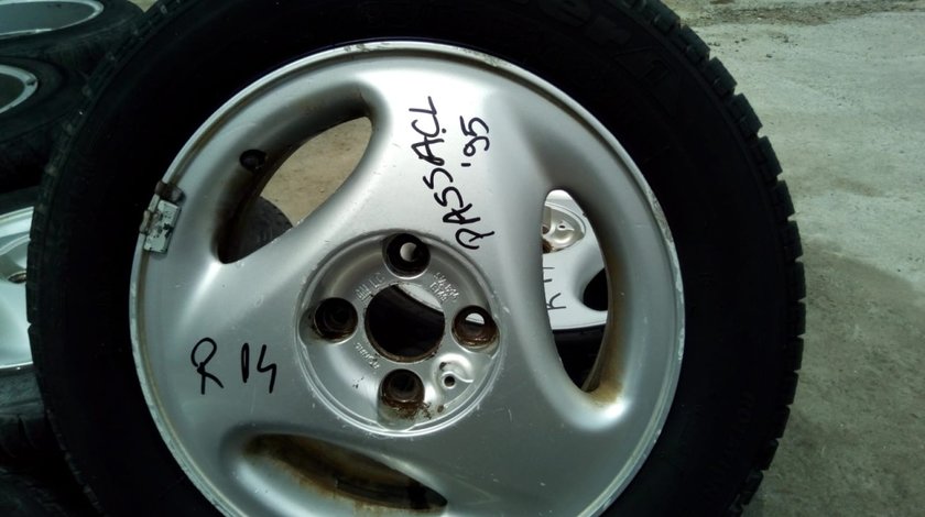 Set 8107 - Jante aliaj VW Passat B4, r14 185/60, 5 1/2x14 et49, 4x100