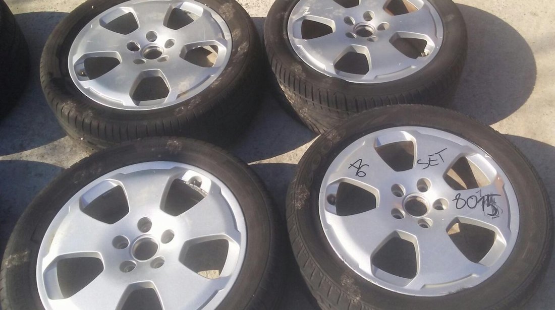 Set 8115 - Jante aliaj Audi A6 C5, 6jx17h2 et49, r17 235/45, 5x112