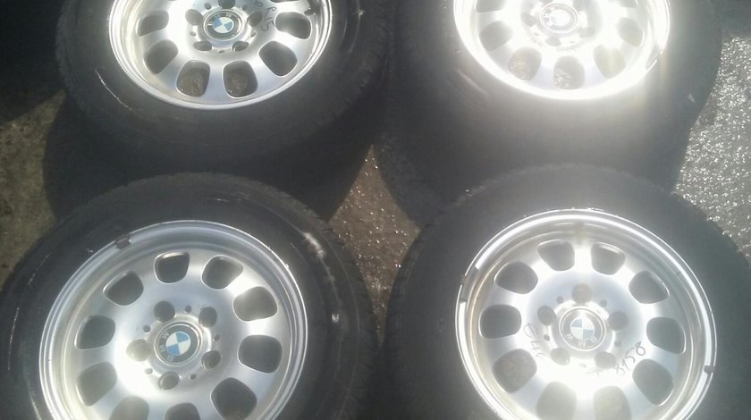 Set 8158 - Jante aliaj BMW E46, Seria 3, r15 195/65, 6.5jx15h2, 5x120