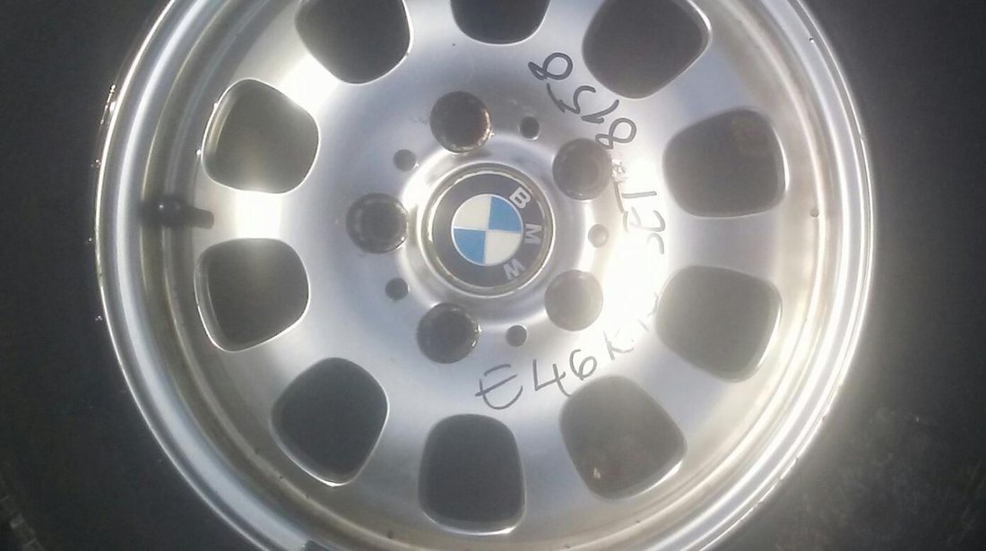 Set 8158 - Jante aliaj BMW E46, Seria 3, r15 195/65, 6.5jx15h2, 5x120