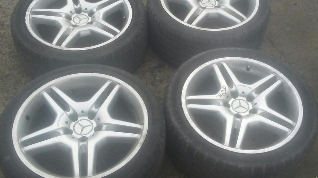 Set 8162 - Jante aliaj Mercedes S-Class, W220, 245/40 R18, 5x112, 9jx18eh2, et39