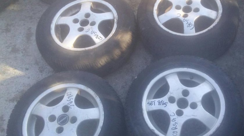Set 8165 - Jante aliaj Opel Corsa C,185/65 R14 , 6jx14h2, si 11, 4x100