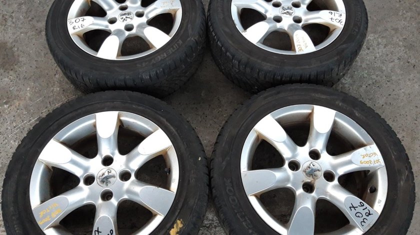 Set 8192 - Jante aliaj Peugeot 307, 205/55 R16, 6.5jx16 ch 4-31, 4x108
