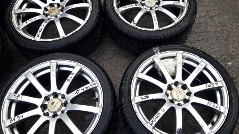 Set 8194 - Jante aliaj Opel Astra G, 205/40 R17 , 17x7jj, 4x100