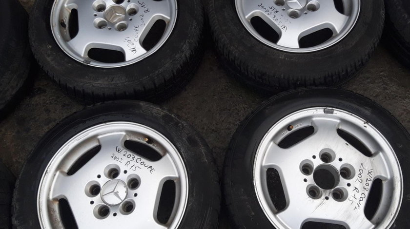Set 8209 - Jante aliaj Mercedes Benz C-Class W203, 5x112, 185/60 R15 ,7jx15h2 et35