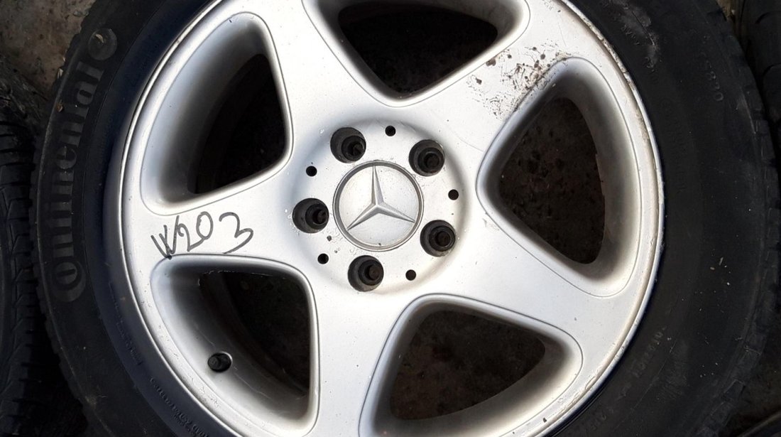 Set 8221 - Jante aliaj Mercedes Benz C-Class W203, 5x112, 215/55 R16