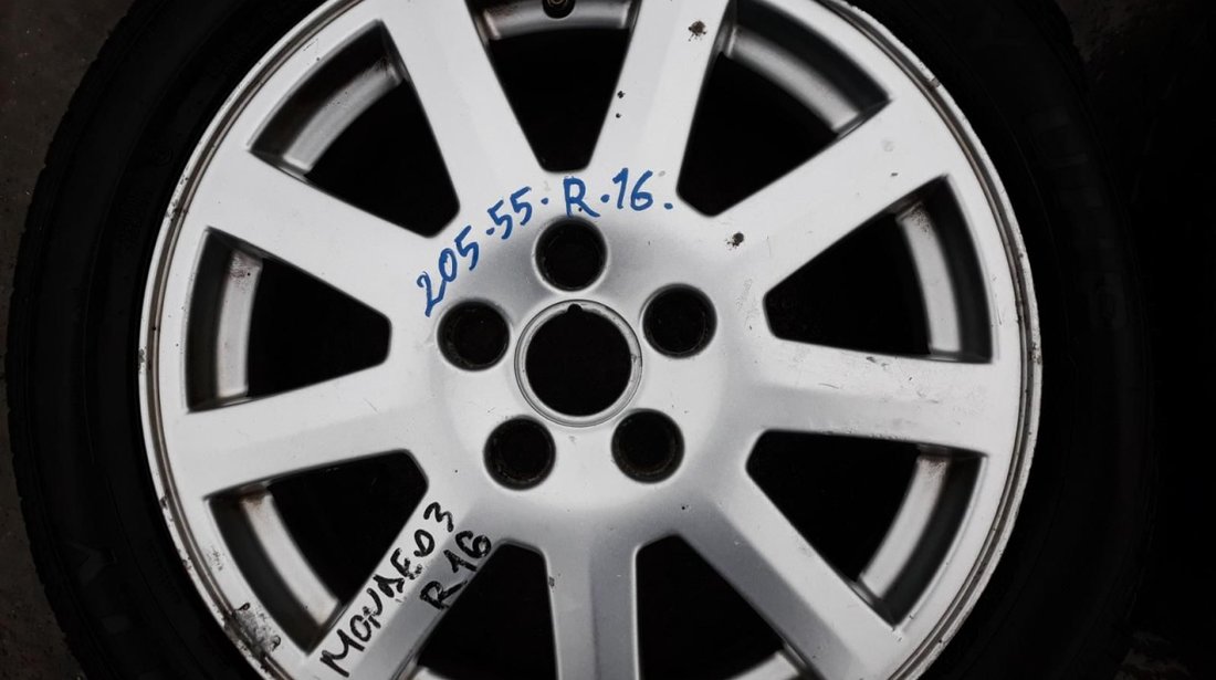 Set 8229 - Jante aliaj Ford Mondeo 3, 6 1/2jx16h2, et 52.5, r16 205/55, 5x108