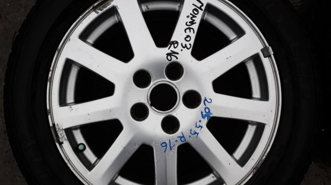 Set 8229 - Jante aliaj Ford Mondeo 3, 6 1/2jx16h2, et 52.5, r16 205/55, 5x108