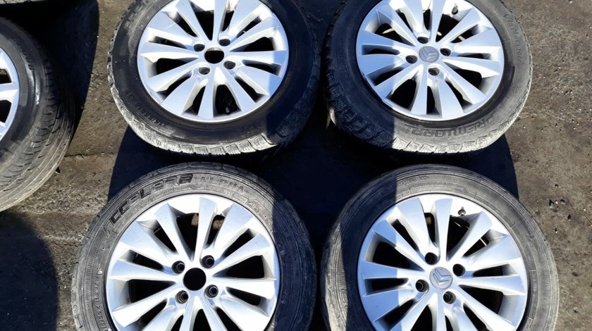 Set 8240 - Jante aliaj Citroen C4 Picasso, 215/55r16, 6.5jx16ch4 - 26, 4x108