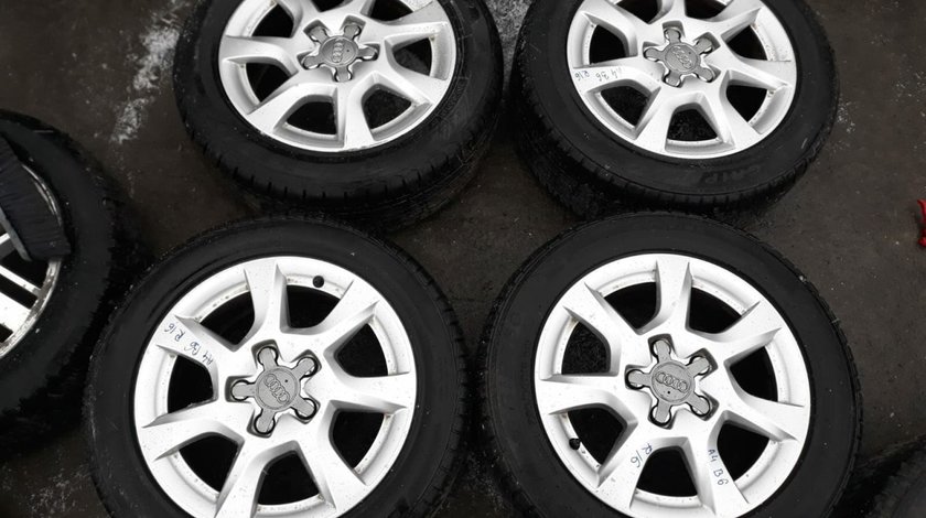 Set 8253 - Jante aliaj A4 B6, 205/55r16, 6.5jx16h2, et50, 5x112
