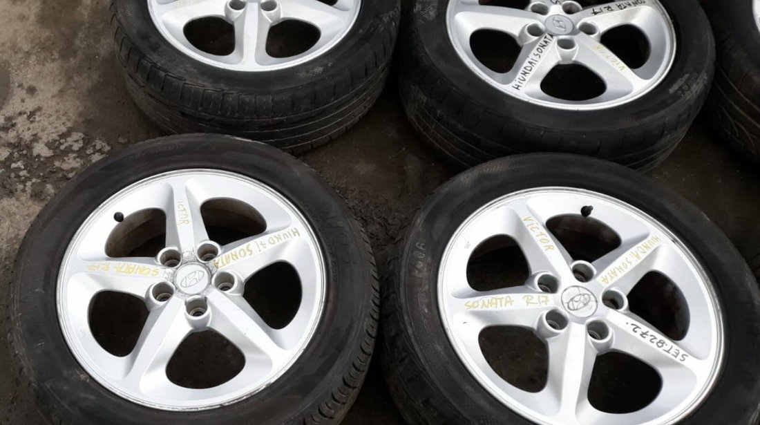 Set 8272 - Jante aliaj Hyundai Sonata, 5x114.3, 255/50/r17, 6.5jx17-46