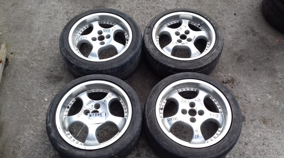 Set 8315 - Jante aliaj Ford Focus 1, 215/45 ZR17, 8.0jx17h2 et35, 4x108