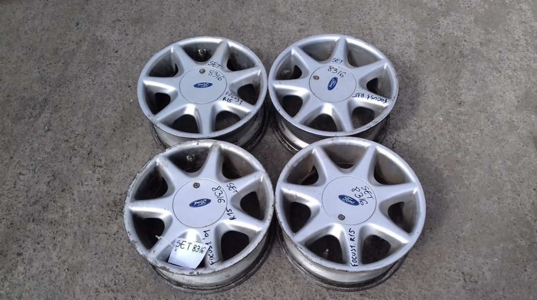 Set 8316 - Jante aliaj Ford Focus 1, R15, 4x108, 6jx15h2 et40